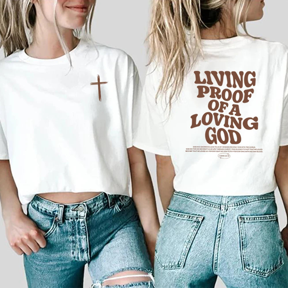 Aesthetic Christian T-Shirt Christian Apparel Brown Jesus