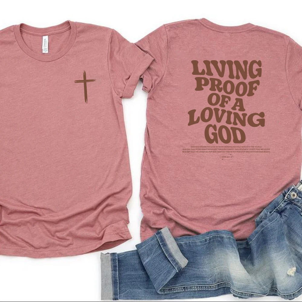 Aesthetic Christian T-Shirt Christian Apparel Brown Jesus